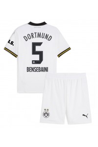 Borussia Dortmund Ramy Bensebaini #5 Babytruitje 3e tenue Kind 2024-25 Korte Mouw (+ Korte broeken)